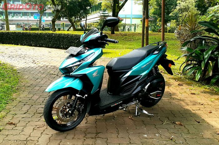 Bodi Honda Vario 150 punya paduan warna unik dikombo karbon kevlar