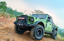 Jeep M715 Gladiator Full Dibuat Oleh Tangan, Habiskan Rp 1 Miliar, Hasilnya Gimana?