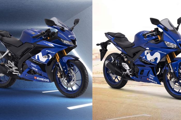 Yamaha All New R15 (kiri) dan R25 (kanan)