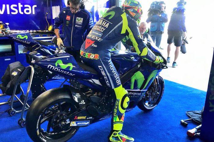 Valentino Rossi punya agenda tersembunyi mulai MotoGP Australia, makanya tidak tampil habis-habisan di latihan bebas pertama