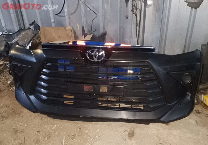 Penampakan bumper depan yang disinyalir menghias wajah All New Avanza