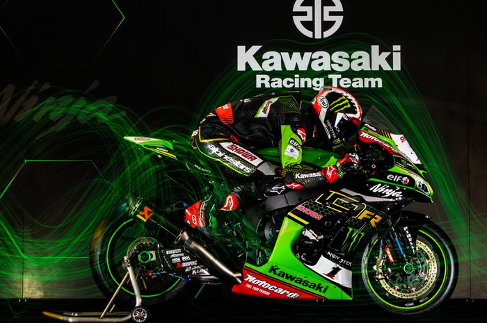 Begini tampilan livery motor Kawasaki ZX-10R tim Kawasaki di WorldSBK 2020