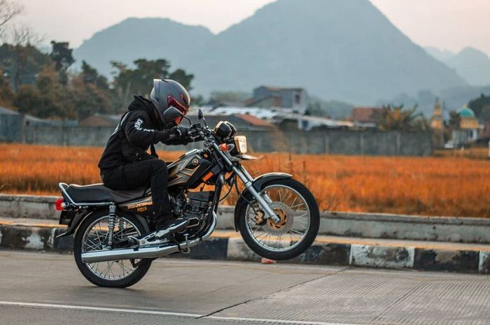 Doni Salmanan naik Yamaha RX-King SE 20th Anniversary