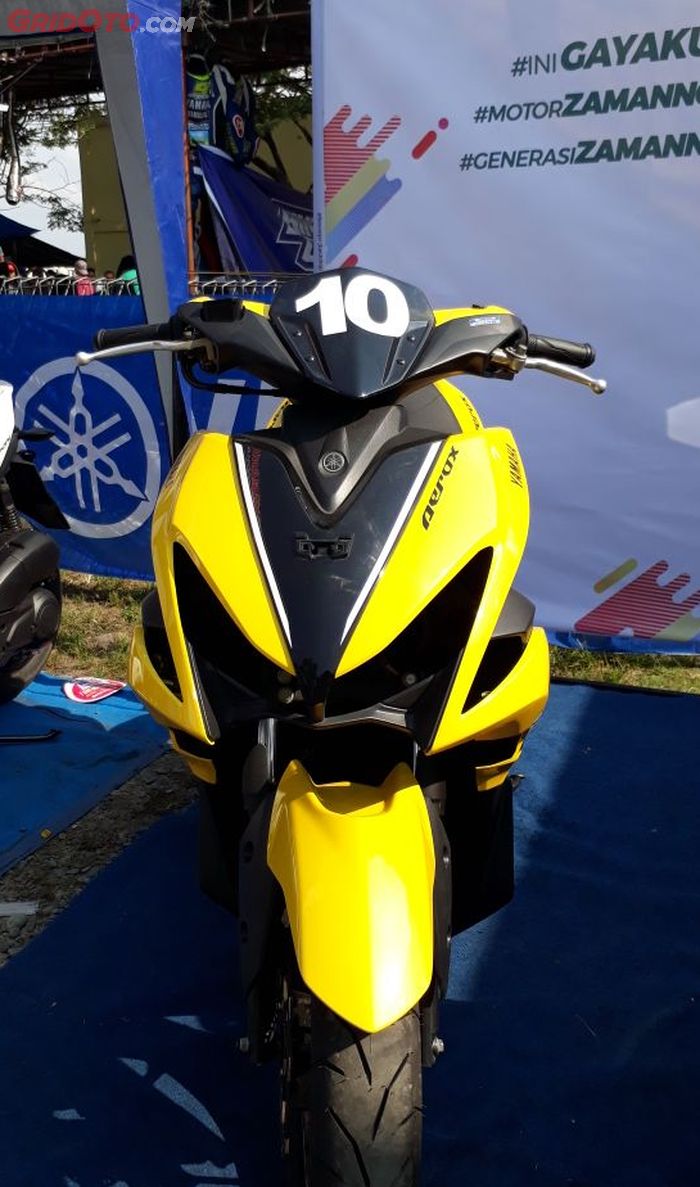 Yamaha Aerox 155  buat balap Yamaha Cup Race 2018