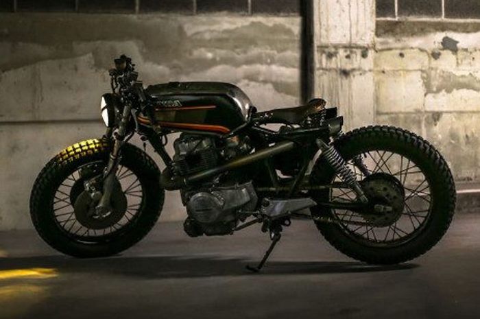 Honda CM450 custom dari Hide Brussels, dilansir oleh Bikebrewers.com