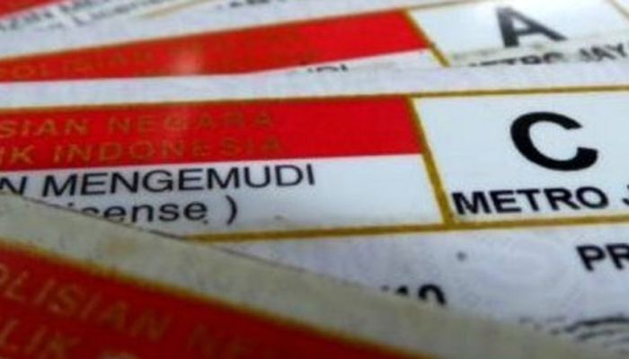 Ilustrasi SIM kendaraan.