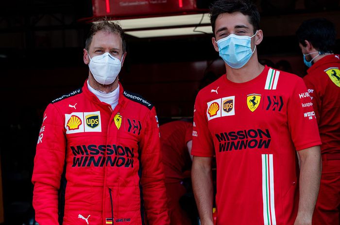 Jelang F1 Hongaria, Charles Leclerc dan Sebastian Vettel secara kompak mengatakan sudah melupakan insiden senggolan di F1 Stiria