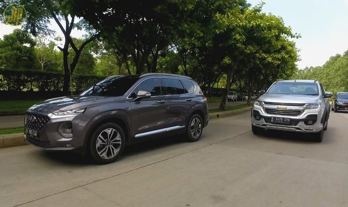 Hyundai Santa Fe vs Chevrolet Trailblazer