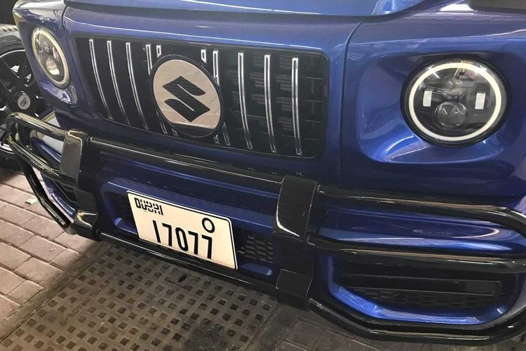 Ganti Gril Dan Pasang Logo Baru Jimny Baru Makin Berasa Mercedes Amg G63 Gridoto Com Ganti Gril Dan Pasang Logo Baru Jimny Baru Makin Berasa Mercedes Amg G63 Gridoto Com