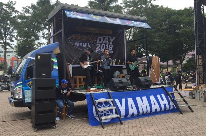 Suasana MAXI Yamaha Day 2019 Tebing Tinggi, Sumatra Utara