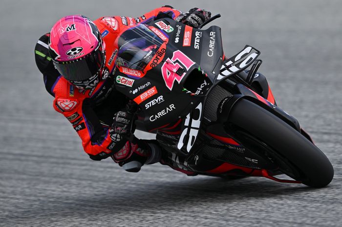 Aleix Espargaro paling kencang di FP1 MotoGP Catalunya 2023