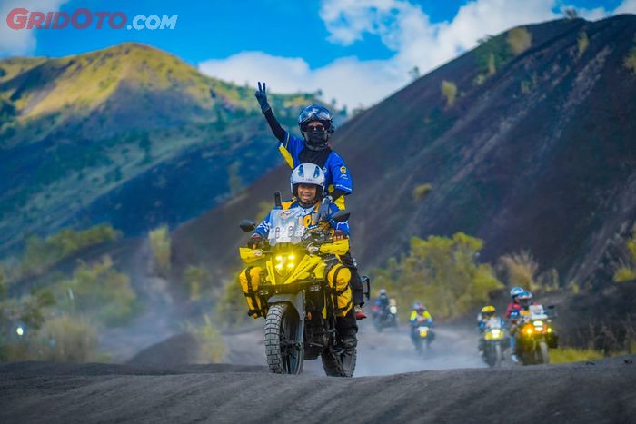 VION juga menggelar Fun Rally menuju Savana Tianyar dan kawasan Black Lava di Kintamani dengan suguhan panorama alam khas Bali