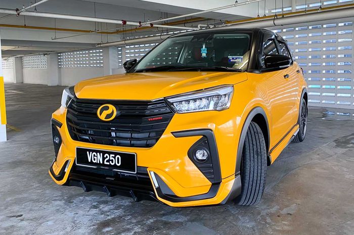 Modifikasi kembaran Daihatsu Rocky tampil menarik ala tokoh Bumlebee