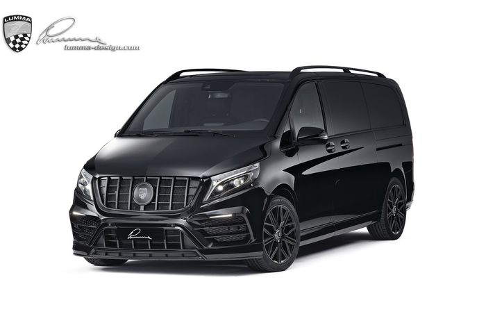 Modifikasi Mercedes-Benz V-Class hasil garapan Lumma Design