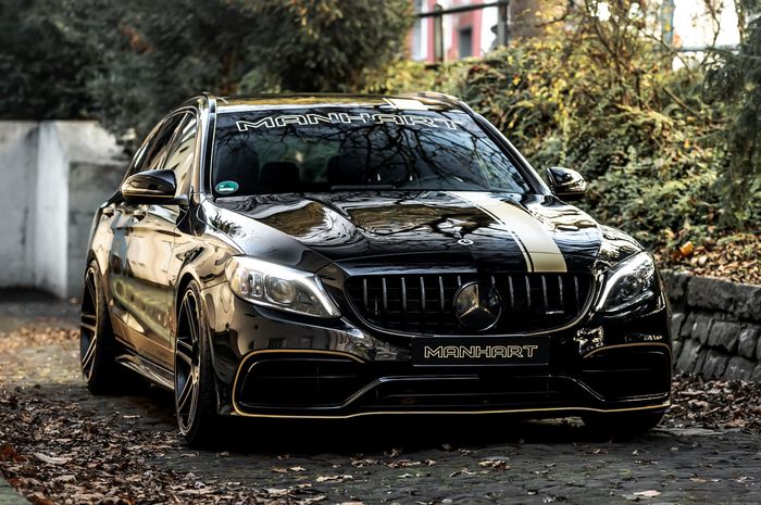 Modifikasi Mercedes-AMG C63 S Estate hasil garapan Manhart, Jerman