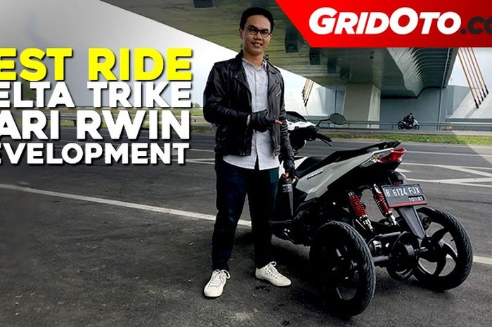 Test ride delta trike dari RWIN Development