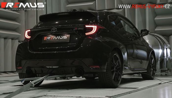 Modifikasi Toyota GR Yaris pakai knalpot Remus