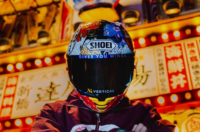 Helm spesial Marc Marquez di MotoGP Jepang 2024