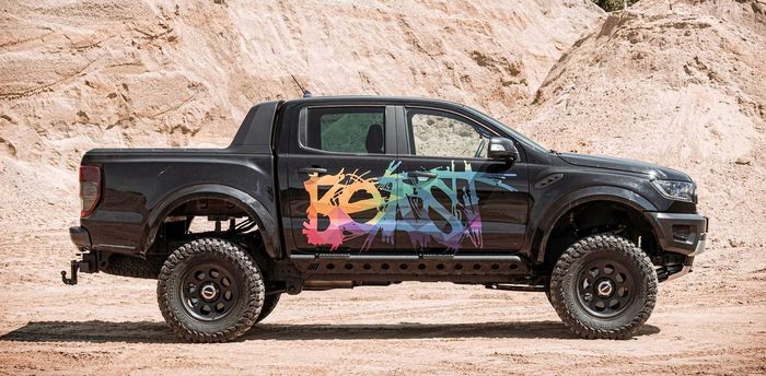 Ford Ranger Raptor dibuat lebih jangkung berkat ubahan di kaki-kaki