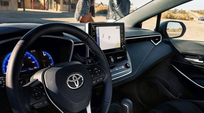 Salah satu foto yang menjadi teaser mesin GR Corolla.