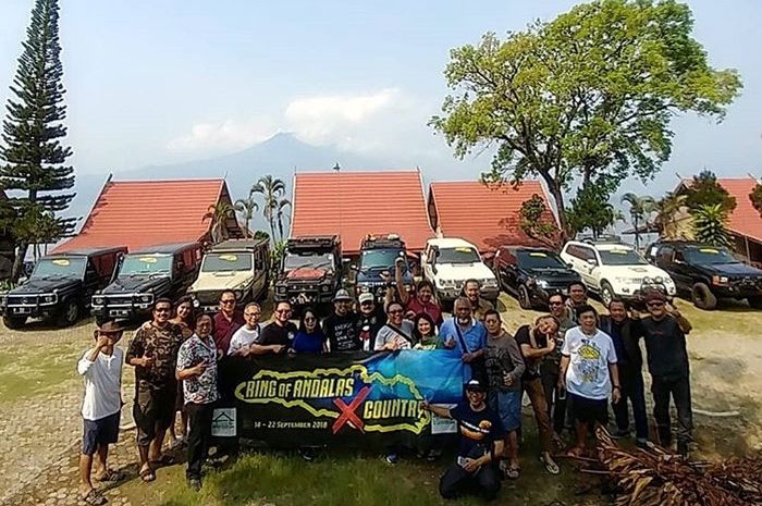 para peserta Ring of Andalas X Country