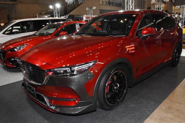 Modifikasi Mazda CX-8 tampil agresif hasil garapan Knight Sports, Jepang 