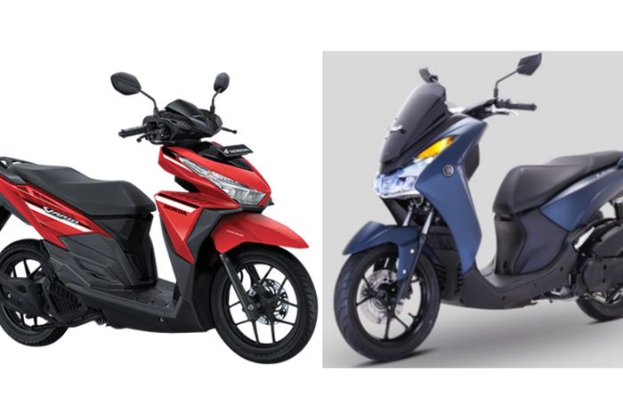 Honda Vario 125 dan Yamaha Lexi 125