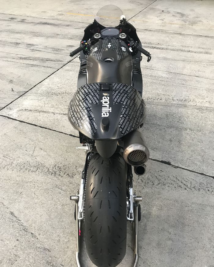 Jelang tes pramusim Sepang, Aprilia menunjukkan motor barunya RS-GP 2020 yang akan digunakan untuk MotoGP musim ini
