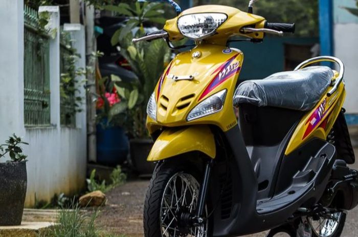Mio Sporty warna kuning harganya lebih mahal dibanding warna lain