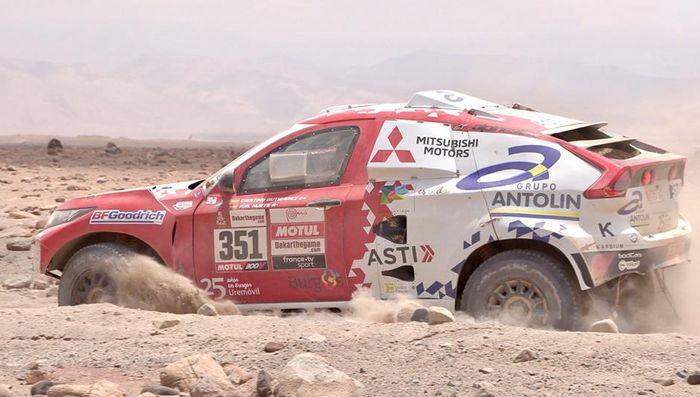 Mitsubishi Eclipse Cross T1 di Reli Dakar 2019, Peru