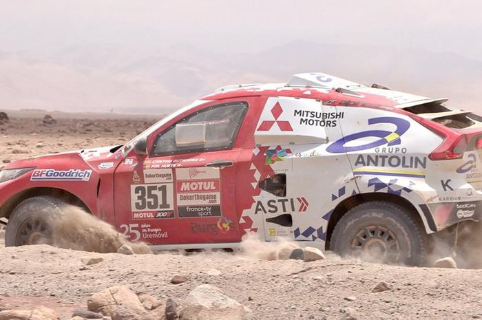Mitsubishi Eclipse Cross T1 di Reli Dakar 2019, Peru