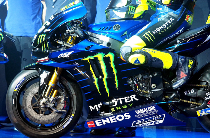 Tampilan YZR-M1 2019 tim pabrikan Yamaha 2019