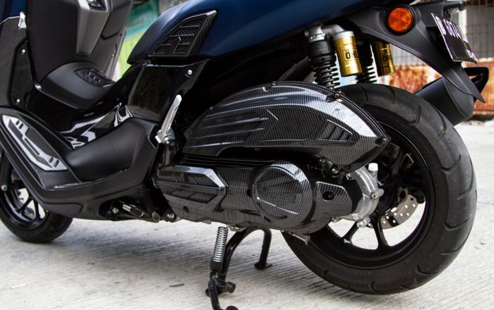 Garnis carbon printing dari GMA Product untuk All New Yamaha NMAX