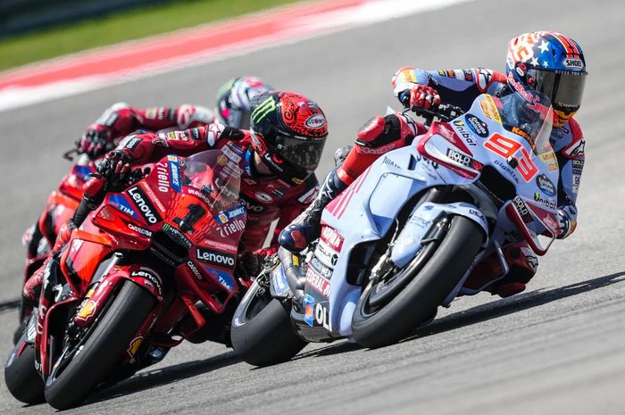 Pecco Bagnaia dan Marc Marquez jadi satu tim di MotoGP 2024