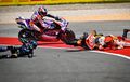 Ranking 1 Crash Paling Heboh di MotoGP 2023, Saat Marc Marquez Jadi Musuh Bersama di Portugal