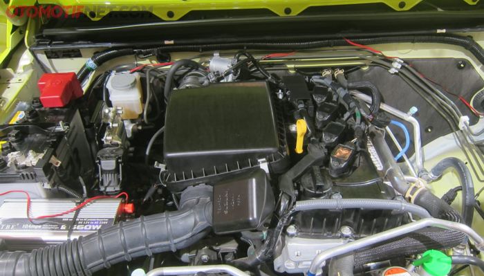 Mesin K15B berkapasitas 1.462 cc di Suzuki Jimny 3 pintu 