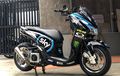 Yamaha Lexi Molorin Pegangan Mesin,  Tampil Lebih Panjang dan Ceper