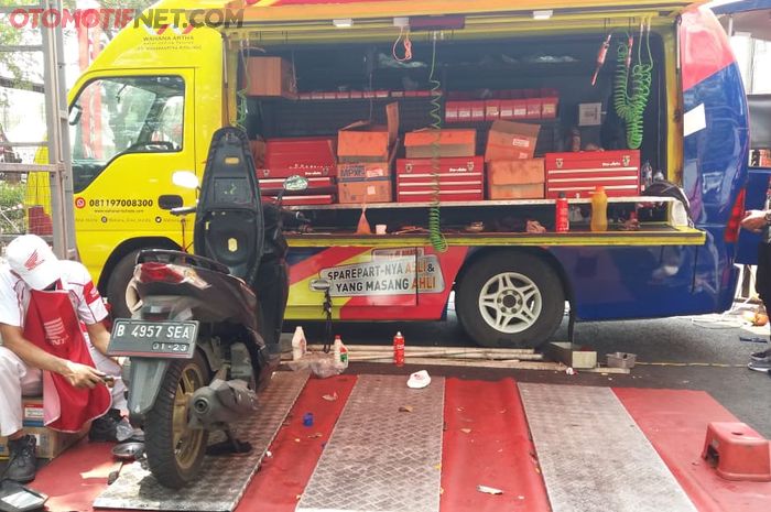 Honda Gelar Diskon Servis, Rp 150 Ribuan Cukup Bayar Rp 80 Ribu Termasuk Oli