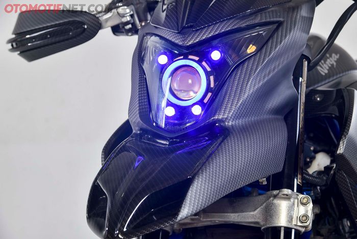 Paruh bebek khas Hypermotard plus headlamp projektor  