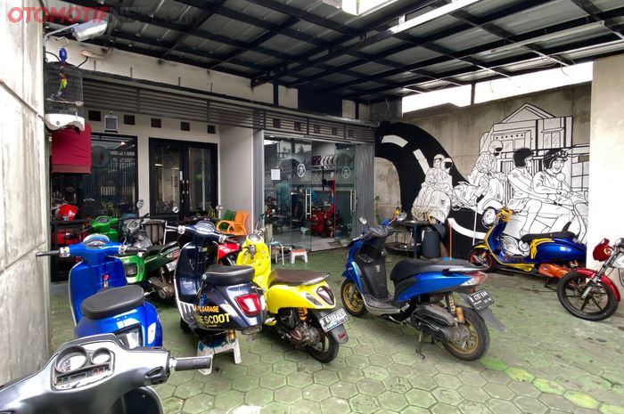 D2 Scooter Workshop jadi One Stop Shopping Vespa di bilangan Jagakarsa, Jaksel