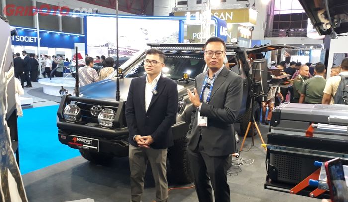CEO Maxfort, Marwin Wong saat resmi meluncurkan TAC-ROV di Jakarta
