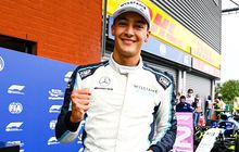 Pertama Kali 'Front Row' di F1 Belgia 2021, George Russell Malah Tak Targetkan Podium
