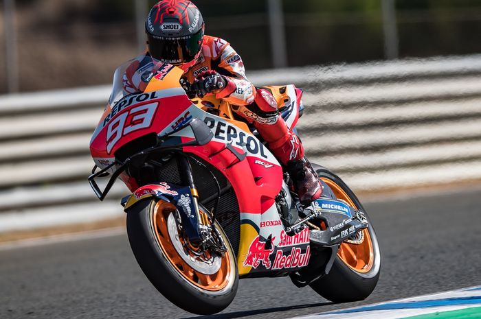 Bisa tampil dengan maksimal saat tes MotoGP Jerez, Marc Marquez merasa lega cedera yang dideritanya sudah pulih