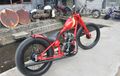 Honda GL Pro Skinny Chopper Asal Salatiga, Dibikin Asoy Buat Ngebut