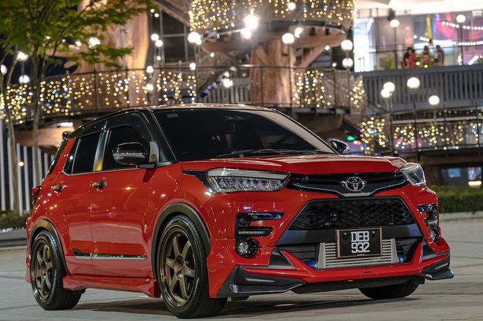 Modifikasi Toyota Raize asal Malaysia ini dandan agresif bergaya street racing