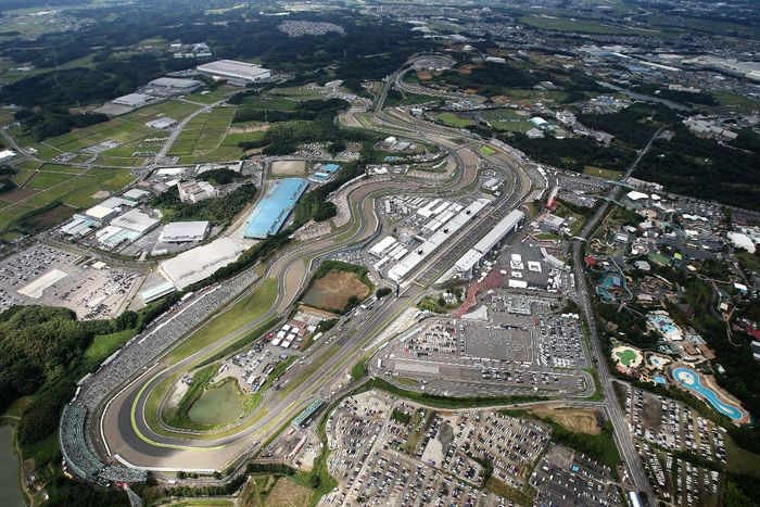 F1 Jepang di sirkuit Suzuka berlangsung di hari yang sama dengan MotoGP