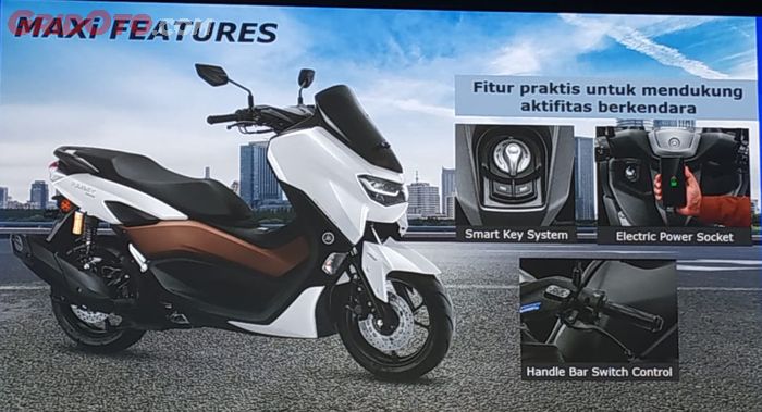 Fitur-fitur terbaru yang disematkan pada Yamaha All New NMAX 155.