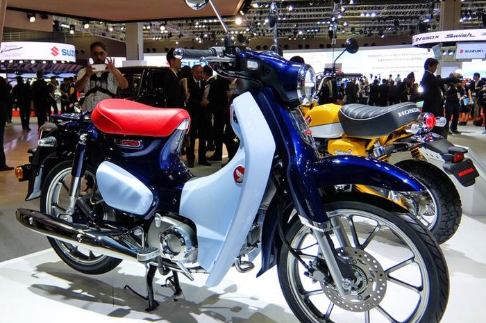 All New Honda Super Cub 125 di pameran motor Jepang