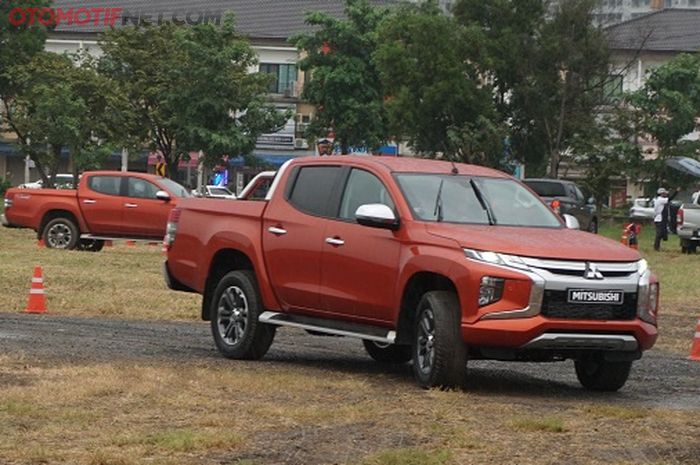 New mitsubishi triton , Sampai lupa kalau ini truk ringan!