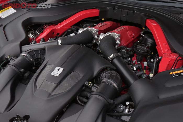 Mesin Ferrari Portofino bisa memuntahkan tenaga hingga 600 dk